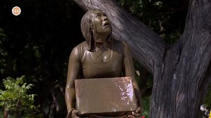 #AFHS12 ¡TODO MAL! 😥 Juana vivió un terrible momento al acabar cubierta de barro luego de ser despedida. | Ricardo