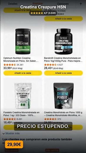 ✅ MEJOR CREATINA 2026 ▶ REVIEW COMPLETA Creatina Creapure HSN