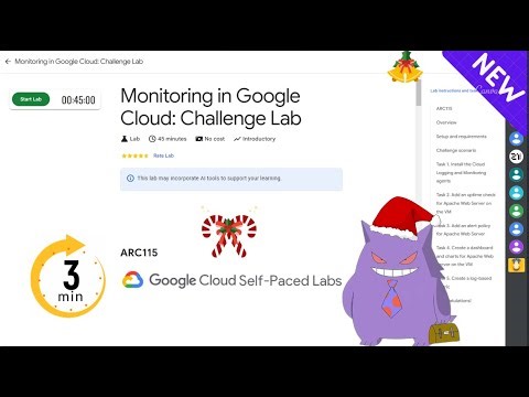 Monitoring in Google Cloud: Challenge Lab | #2024 | #ARC115 |#qwiklabs