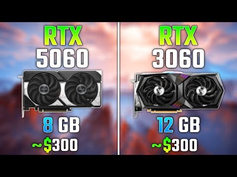 RTX 5060 vs RTX 3060 | Test in 7 Games | 1080p