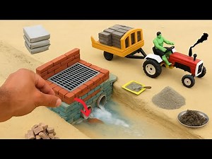 DIY Mini Dam & Bridge Using Bricks and Water Pipes | Amazing Science Project @miniprojectmaker