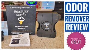 Watch Review Eden Pure OxiLeaf II Thunderstorm Air Purifier on Amazon Live