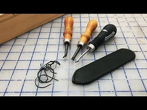 Beveling your leather edges - How and why