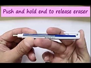 How to refill a Tombow Mono Precision Eraser