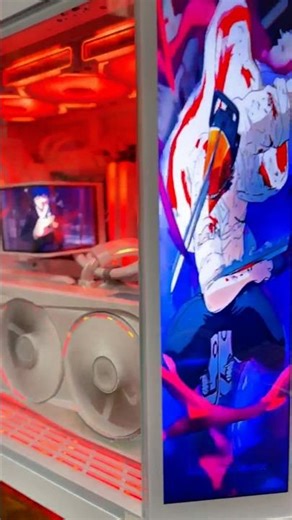 BLAZINGTECH EX Y70 GAMING PC CHAINSAWMAN THEME RTX 5090 RYZEN 9 9950X3D #chainsawman #anime #pc