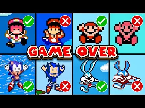 OFFICIAL vs. BOOTLEG "GAME OVER" Screens - The ULTIMATE Comparison - 4K [Vol.1]