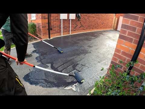 Kind of Crazy how we made this Driveway BRAND NEW!