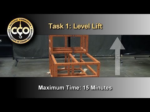 CCO Rigger Level 2 Candidate Video