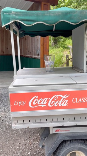 Stocking the bev cart