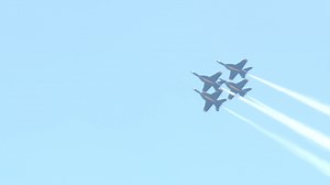 DID YOU SEE THEM? The U.S. Navy’s Blue Angels are back in top form at the Spirit of St. Louis Air Show. Watch for them in the sky again on Sunday. MORE: https://fox2now.com/news/missouri/what-to-know-ahead-of-this-weekends-spirit-of-st-louis-air-show/ | Fox2Now