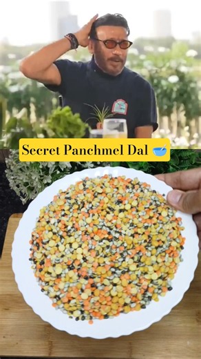 "Jackie Shroff's Secret Panchmel Dal Recipe 🥣 #shorts #panchmeldal #easyrecipe #jackieshroffrecipe