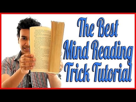 READING MINDS | Book Test Mentalism Tutorial - Predict ANYTHING!