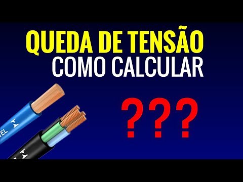 QUEDA de TENSÃO, Como CALCULAR e DIMENSIONAR CABOS ELÉTRICOS RÁPIDO e FÁCIL