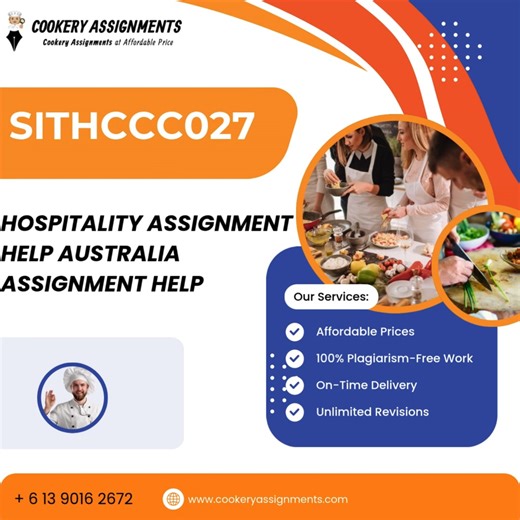 Cookery Assignments Help on Instagram: "🎓 𝑴𝒂𝒔𝒕𝒆𝒓 𝒕𝒉𝒆 𝑩𝒂𝒔𝒊𝒄𝒔 𝒐𝒇 𝑪𝒐𝒐𝒌𝒆𝒓𝒚 𝒘𝒊𝒕𝒉 𝑺𝑰𝑻𝑯𝑪𝑪𝑪027! 🔪🍳 Looking to ace your cookery assignments without the stress? We've got you covered! 📘 Unit Covered