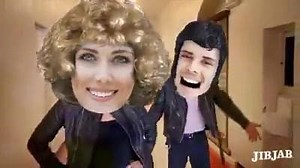 1.2M views · 2.7K reactions | Cast yourself and your sweetie as characters from the musical Grease to tell them they're the one that you want! | JibJab | Facebook