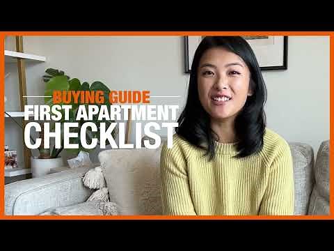 First Apartment Checklist