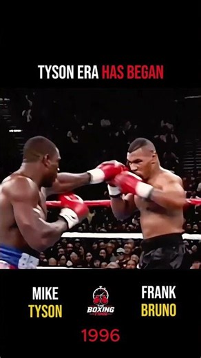 Mike Tyson Became Champion Again 🔥🥊 Mike Tyson vs Frank Bruno KNOCKOUT 1996 #boxing #knockout