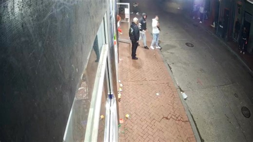 WVUE FOX 8 - Dramatic video shows Bourbon Street revelers...