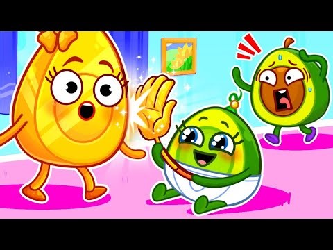 💵💰💳 Everything Turns Gold 💸🤑💰Kids Song | Good Habits | Rich vs Poor #baby #song #viralvideo