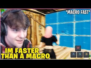 CLIX Show Us *MACRO* FAST Building & Editing In 1v1 Build Fight Wagers (Fortnite)