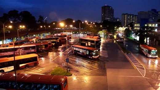 Timelapse_ Old Bedok Bus Interchange