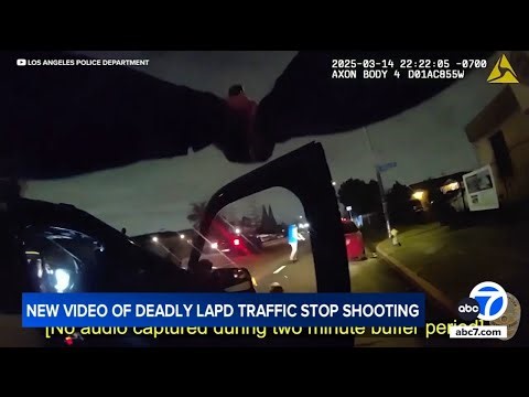 Bodycam footage released after deadly traffic stop shooting in southeast LA