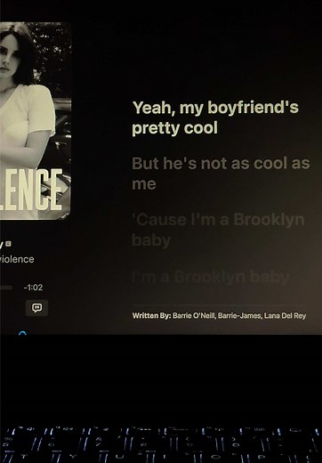 Lana Del Rey - Brooklyn Baby Lyrics