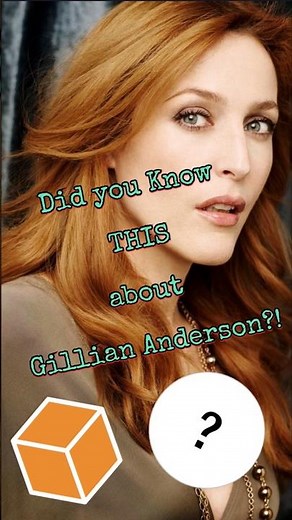 Gillian had to do WHAT in the X-Files?! #celebrityfacts #thexfiles