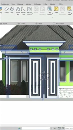 Revit Hide lines #architecture #designer