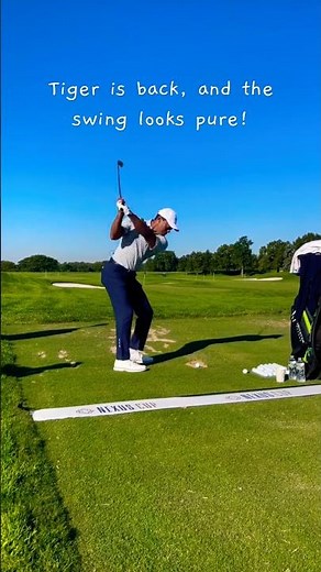 Great to see Tiger back on the course!