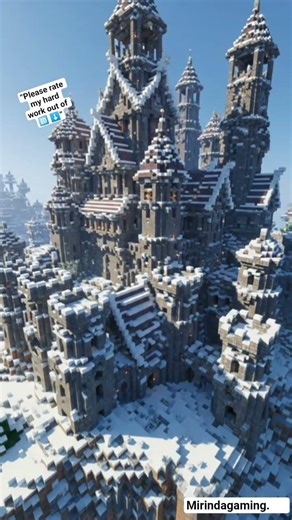 Biom castle 🏰 #minecraft #mirindagaming