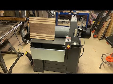 25-50 supper max drum sander overview