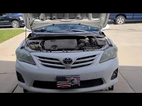 2013 Toyota Corolla Oil Change and Oil Life Reset