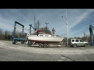 Catalina 25 setup Timelapse