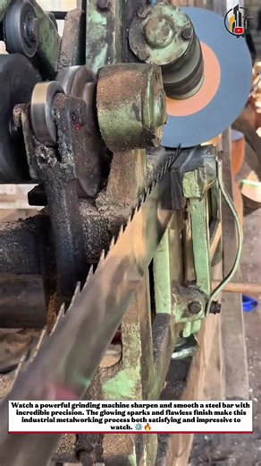 Steel Grinding Sparks Fly Bright ✨#Metalworking #Satisfying