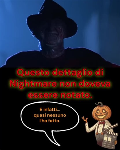 Nightmare on Elm Street non spaventa solo per ciò che mostra. Spaventa per come è stato costruito. Alcune sensazioni sullo schermo non sono finzione. Sono state… provocate. Tu lo avevi mai notato? 🕯️ Il Vault annota tutto. #freddykrueger #nightmareonelmstreet #wescraven #robertenglund #nightmaredalprofondodellanotte