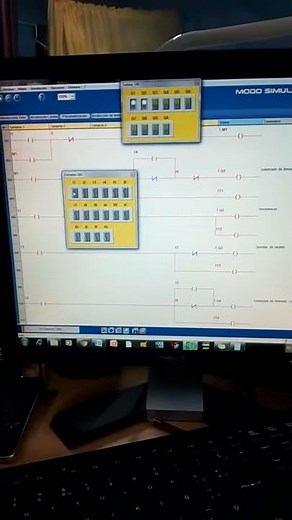 Sistema de lavar platos con Plc Zelio software
