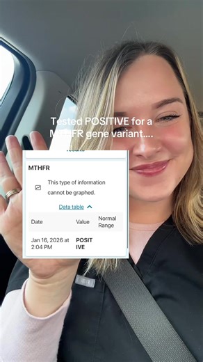 Let’s talk about the MTHFR gene for a second. MTHFR variants are very common in the general population. Having one does not automatically mean you have a clotting disorder, fertility issues, or a high-risk pregnancy. For most people, a common MTHFR variant does not change medical care, pregnancy management, or supplementation beyond standard recommendations like folic acid. This is a great example of why test results need context, not fear, not influencers, and not expensive supplement stacks. C