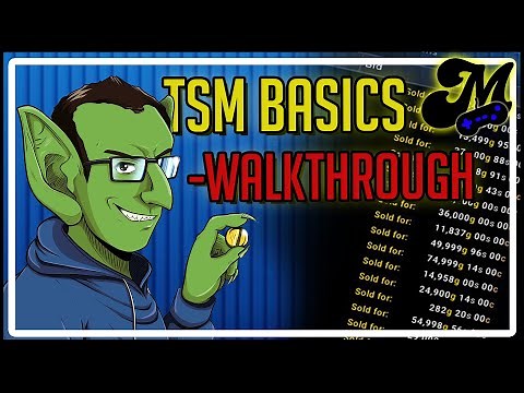 TradeSkillMaster Basics - Full Walkthrough | Goldmaking Guide