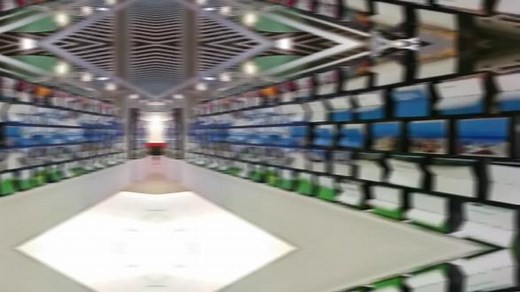 长方形翻页牌各类图可定制 #空间美学 #矩阵翻牌#机械翻页装置 #科技