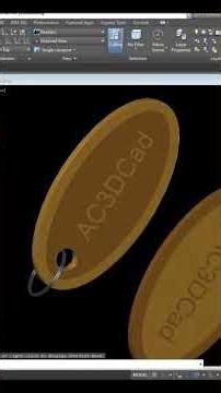 Engraving/embossing text in Autocad