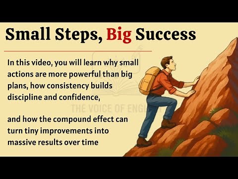 Small Steps, Big Success || How Tiny Daily Habits Can Change Your Life