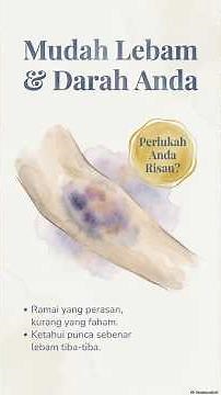 PDA Shorts Ep#086 - Mudah Lebam dan Kaitan Dengan Darah