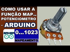 How to use the MAP function in Arduino programming [using a potentiometer and LCD display]