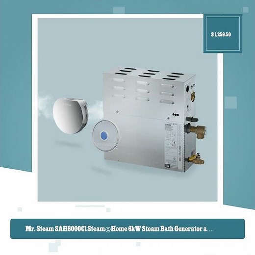 Mr. Steam SAH6000C1 Steam@Home 6kW Steam Bath Generator at 240V