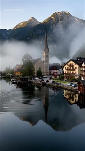 You Won’t Believe This Is Austria 🇦🇹 | 4K Mountain Village!!#droneview #universe #4k