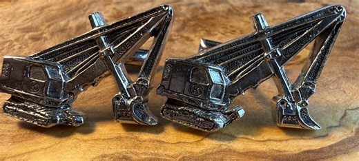 Vintage Excavator Cufflinks – Koehring Heavy Equipment Cufflinks – Construction Machinery Cufflinks – Industrial Mens Jewelry Gift - Etsy