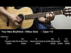 Your New Boyfriend - Wilbur Guitar Tutorial cover with Chords / Lyrics