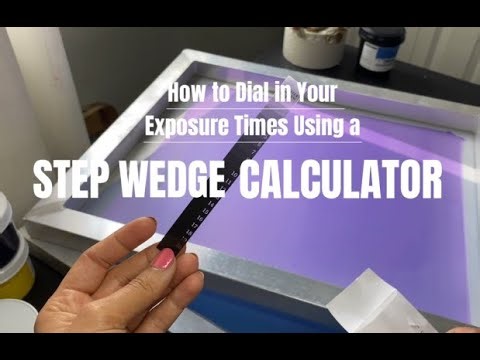 Exposure Calculator for screen printing | by Screenprintdirect.com