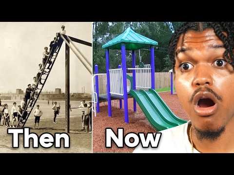 Old Playgrounds Were Terrifying